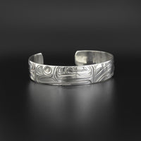 Abstract - Silver Bracelet