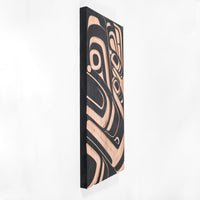 Mother and Child - Red Cedar Panel