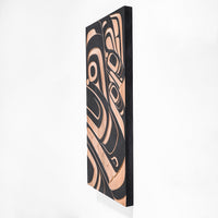 Mother and Child - Red Cedar Panel