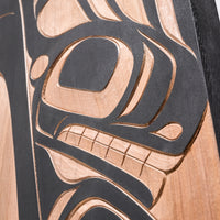 Mother and Child - Red Cedar Panel