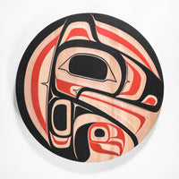 Wolf - Red Cedar Panel