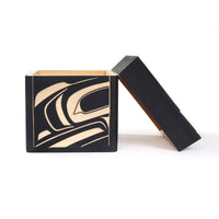 Eagle - Yellow Cedar Bentwood Box