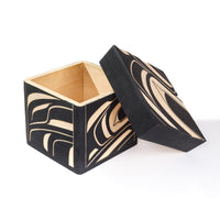 Eagle - Yellow Cedar Bentwood Box