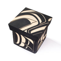 Eagle - Yellow Cedar Bentwood Box