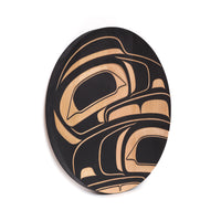 Ravens - Red Cedar Panel