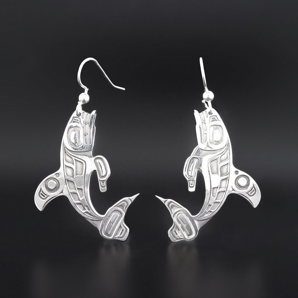 Killerwhale - Silver Earrings