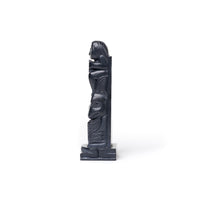 Nanasimgit with Frog Base - Argillite Model Pole