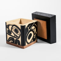 Raven Steals the Sun - Cedar Bentwood Box
