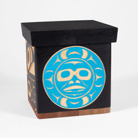 Raven and the Moon - Cedar Bentwood Box