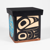 Raven and the Moon - Cedar Bentwood Box