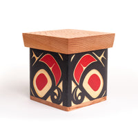Raven Steals the Sun - Cedar Bentwood Box