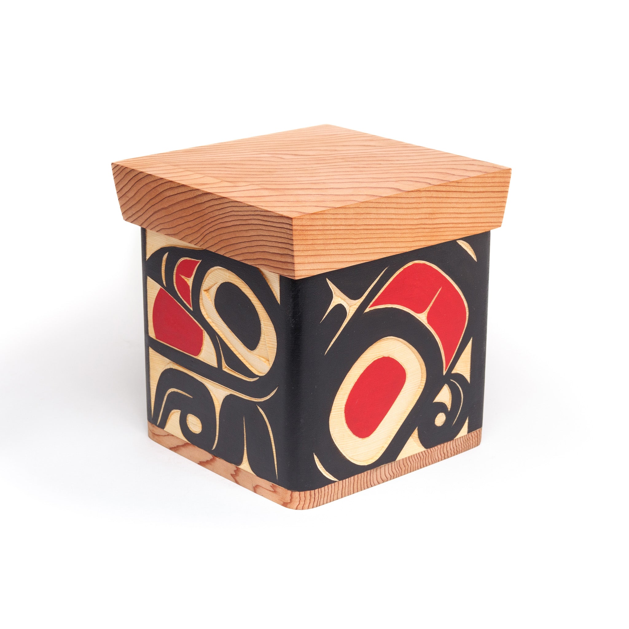 Raven Steals the Sun - Cedar Bentwood Box – Lattimer Gallery