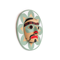 Moon - Red Cedar Mask