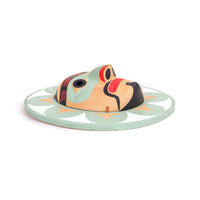Moon - Red Cedar Mask