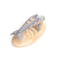 Dolphin - Yellow Cedar Sculpture