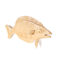 Halibut - Yellow Cedar Carving