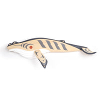 Humpback Whale - Yellow Cedar Sculpture