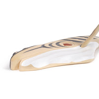 Humpback Whale - Yellow Cedar Sculpture