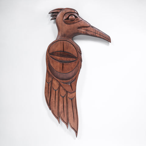 Raven - Yellow Cedar Carving