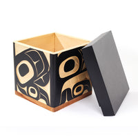 Bear - Cedar Bentwood Box