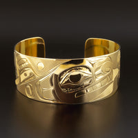 Pod of Whales - 14k Gold Bracelet