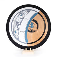 Lunar Eclipse - Maple Plate