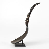 Raven, Human and Hawk - Mountain Goat Horn Feast Ladle