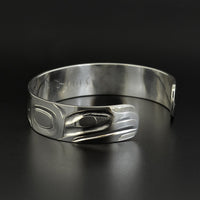 Raven and Eagle - Silver Bracelet