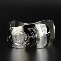 Raven and the Light - Silver Bracelet