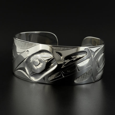 Whale - Silver Bracelet