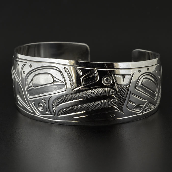 Raven - Silver Bracelet – Lattimer Gallery