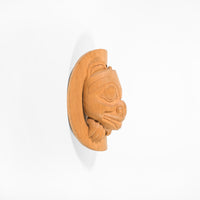 Haida Bear Cub Birth - Red Cedar Sculpture