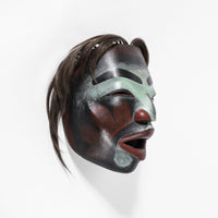 Man Who Fell From Heaven - Red Cedar Mask