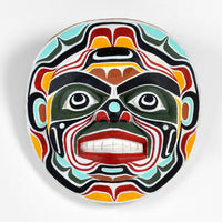 Moon - Red Cedar Mask