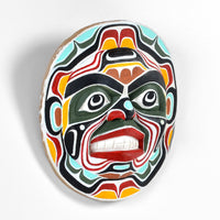 Moon - Red Cedar Mask