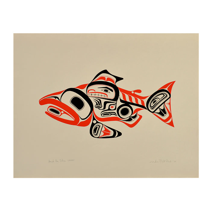 Skaagi Haida Dog Salmon - Limited Edition Print – Lattimer Gallery