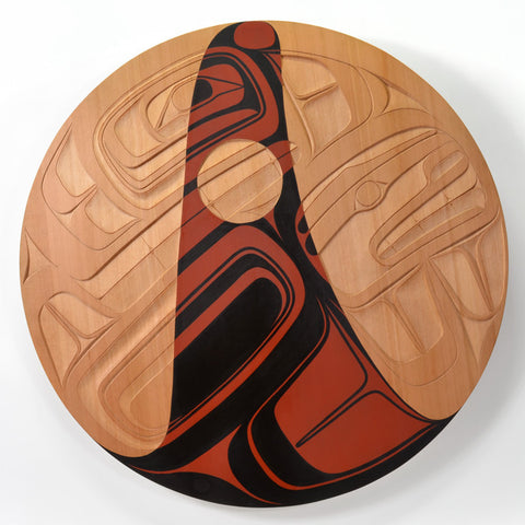 Skaana (Killerwhale) - Red Cedar Panel