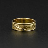 Hummingbird - 14k Gold Ring