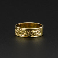 Hummingbird - 14k Gold Ring