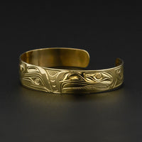 Lovebirds - 14k Gold Bracelet