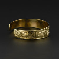 Lovebirds - 14k Gold Bracelet