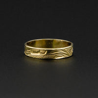 Eagle - 14k Gold Ring
