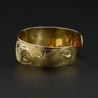 Pod of Whales - 14k Gold Bracelet