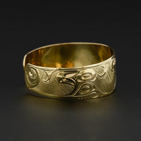 Pod of Whales - 14k Gold Bracelet