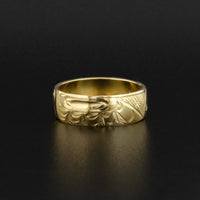 Hummingbird - 14k Gold Ring