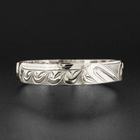 Eagle - Silver Bracelet with 14k Gold