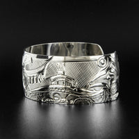 A Day in the Life - Silver Bracelet