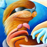 Undertow - Acrylic on Canvas