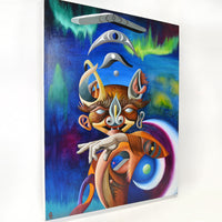 Digital Natives: Echolocation - Acrylic on Canvas
