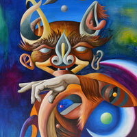 Digital Natives: Echolocation - Acrylic on Canvas